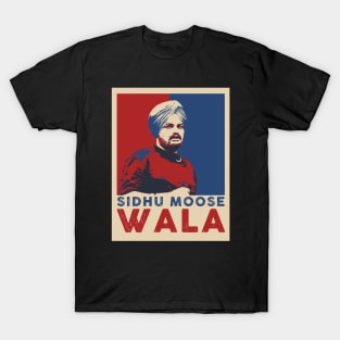 Sidhu Moose Wala Pop Art Style T-Shirt